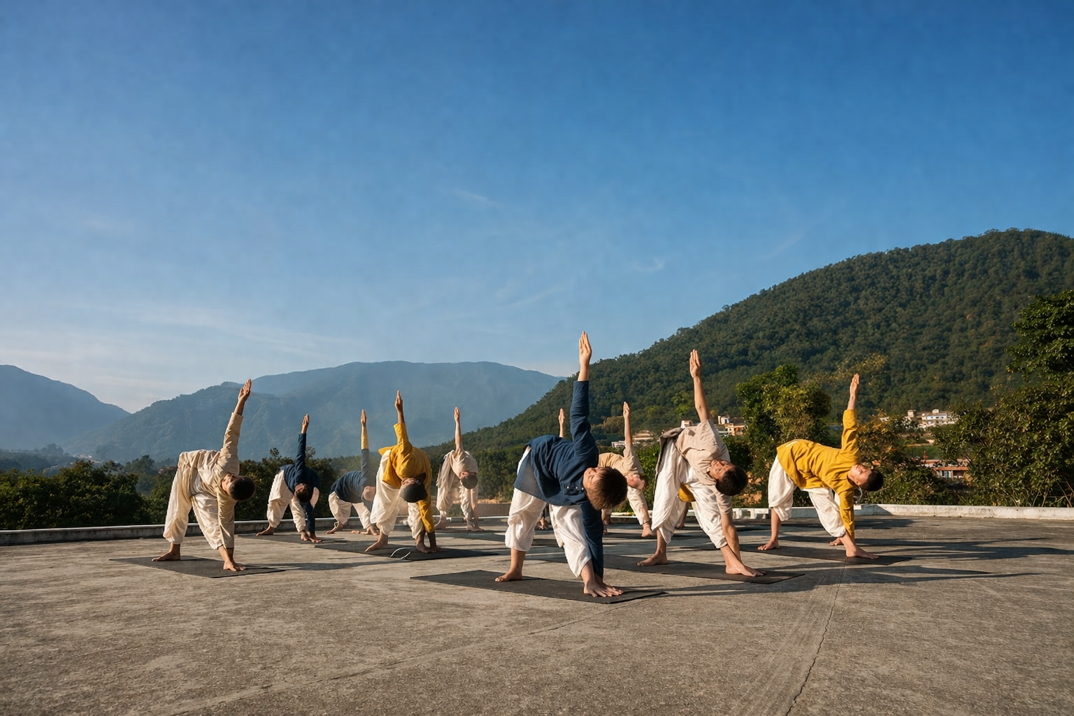 Monastery Dawn: Tawang Buddhist Retreat